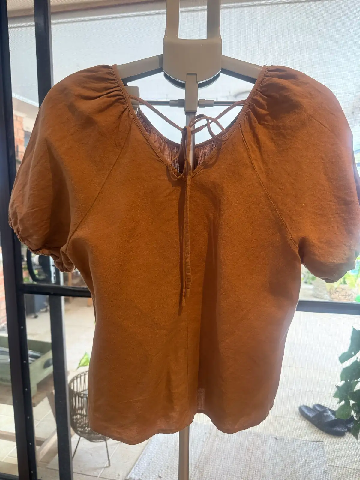 Preview Linen shirt/blouse s8 – photo 4
