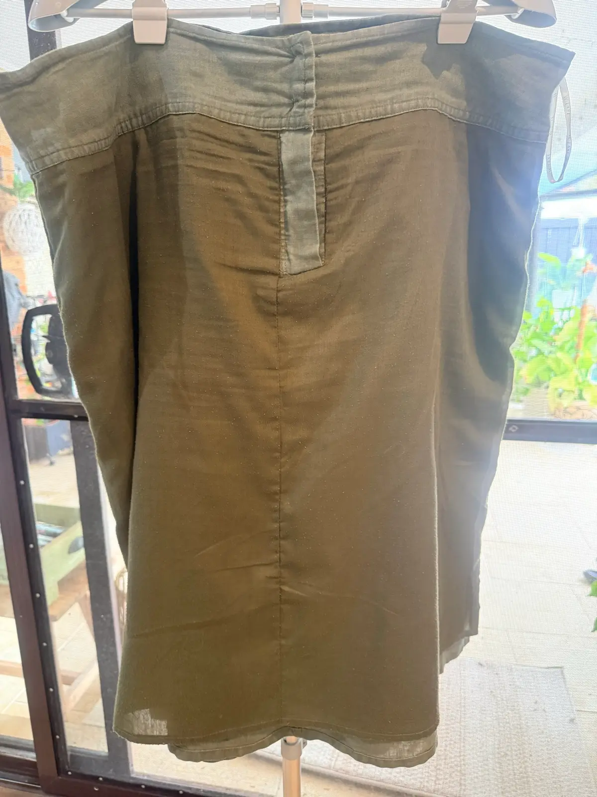 Linen skirt W-lane size 20 – photo 3