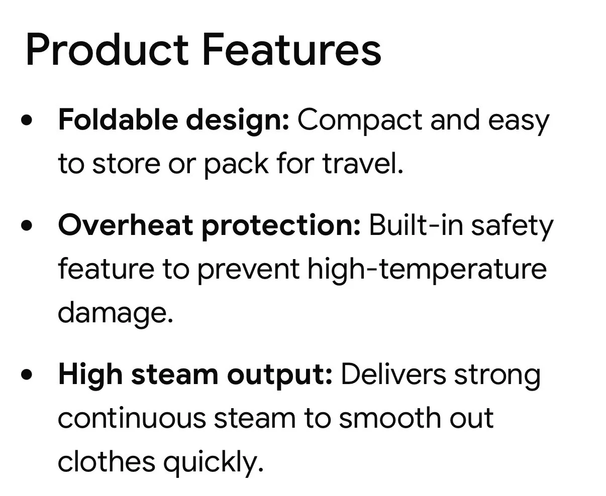 Handheld Garment Steamer new — photo 5