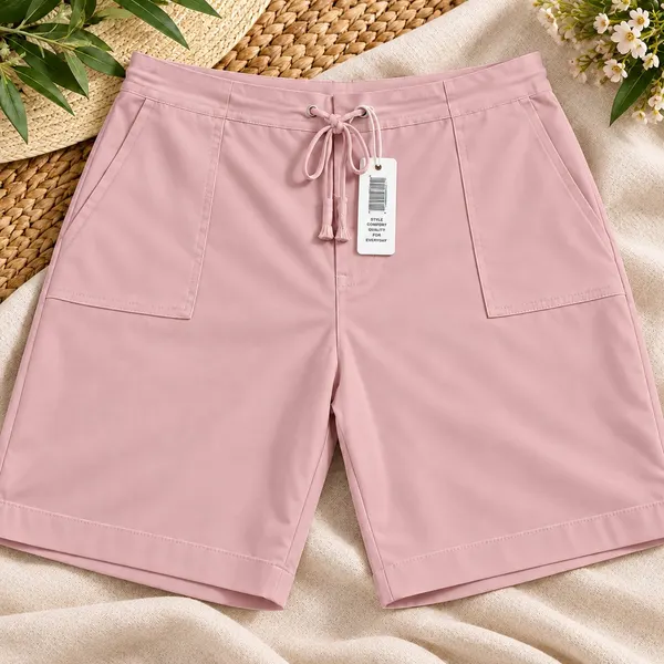 Suzanne Grae Linen long leg shorts - Size 24