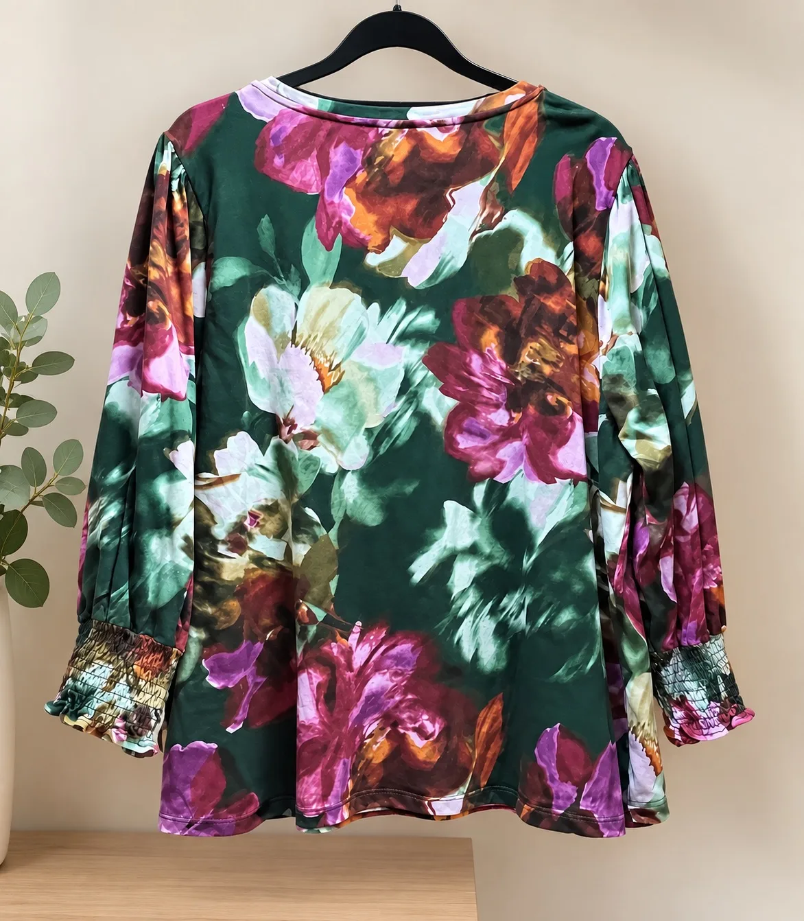 Sussan floral long sleeve top- size XXXL — photo 5