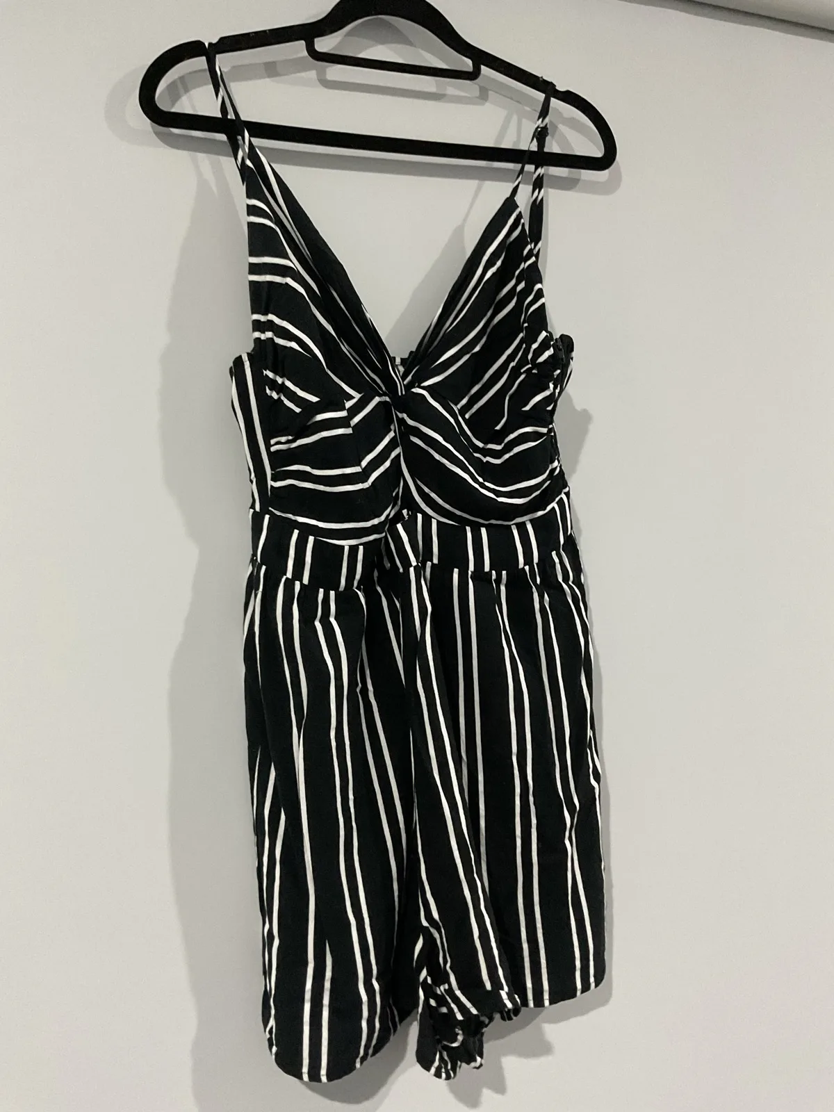 Ladies black and white romper suit - size 12 – photo 2