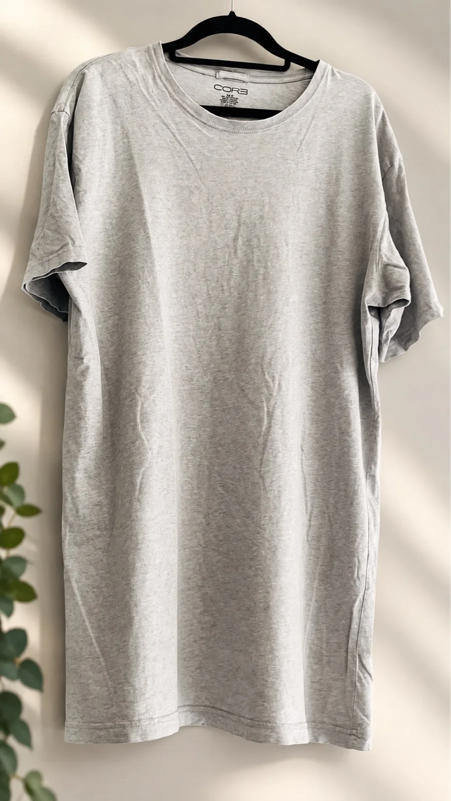Men’s Corr Grey oversized size M cotton t-shirt — photo 2