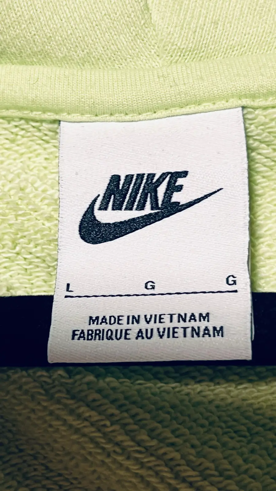 Near new Nike crop zip hoodie size L – photo 4