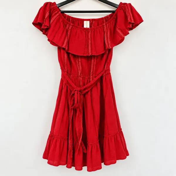Anko size 10 Red skort play suit