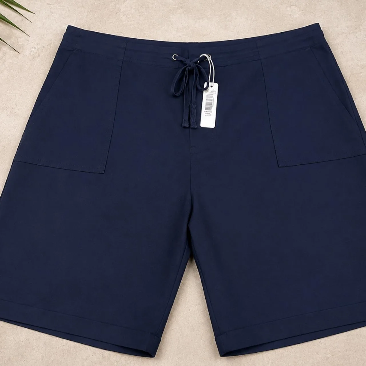 Brand new with tags Navy blue cotton shorts - Size 24 – photo 3