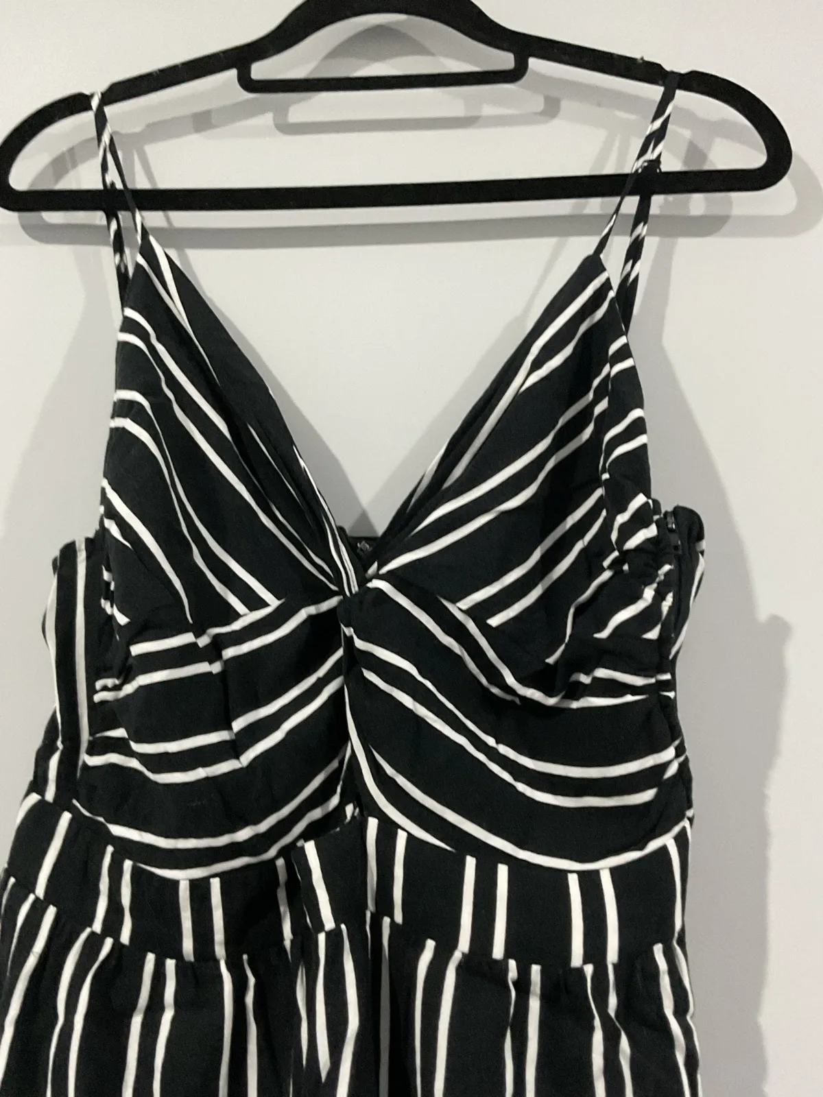 Ladies black and white romper suit - size 12 – photo 3