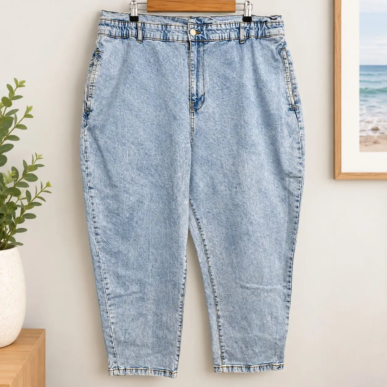 Breakers Size 26 blue denim jeans – photo 4
