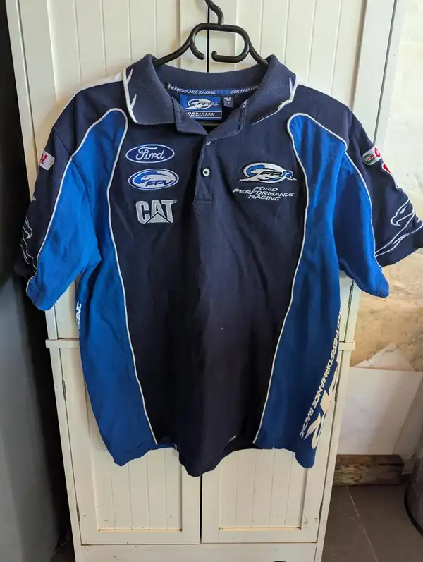 Vintage 2004 FPV Ford performance racing polo  CAT