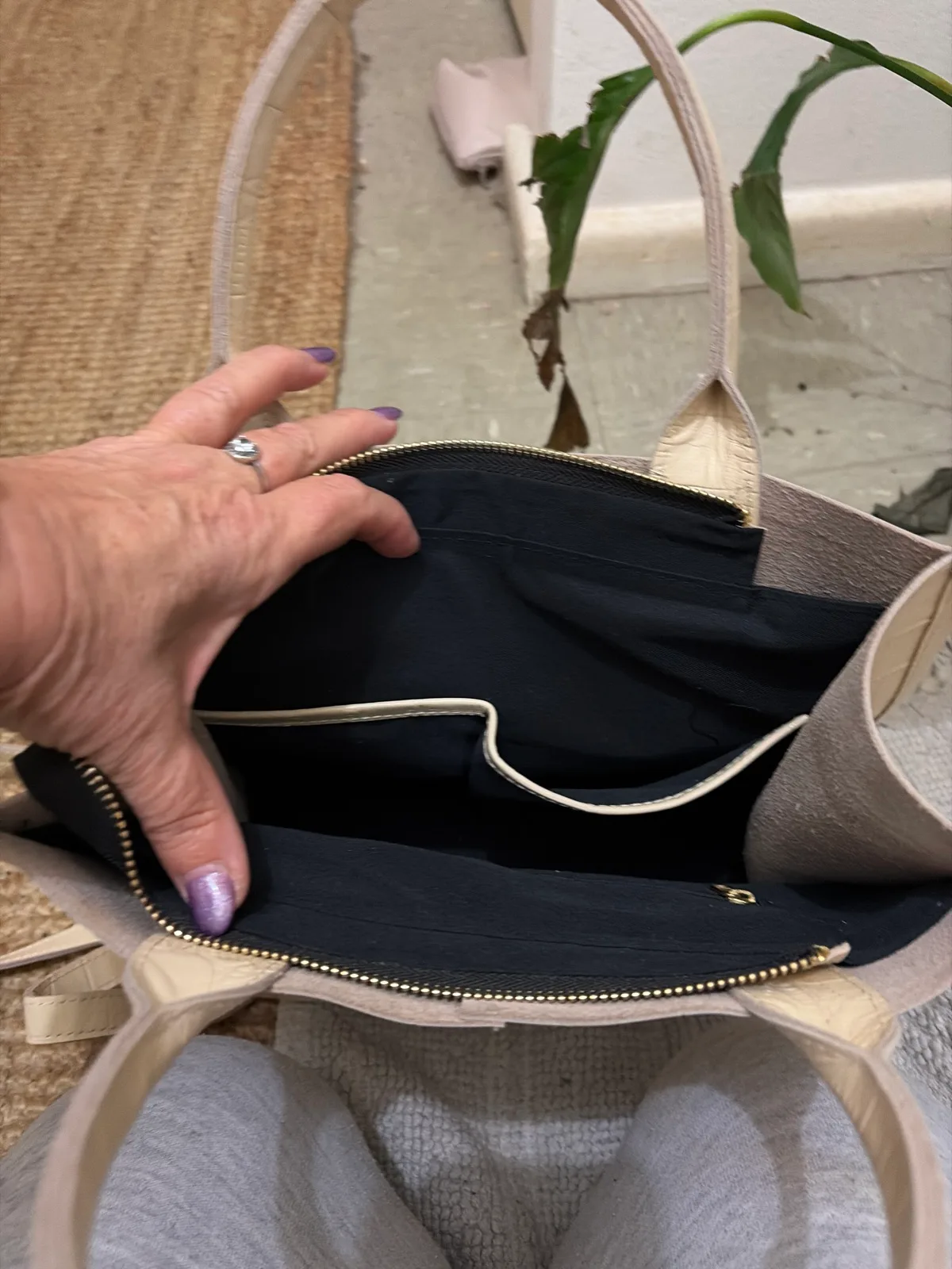 Brand new genuine handmade leather bag with long strap included – photo 3