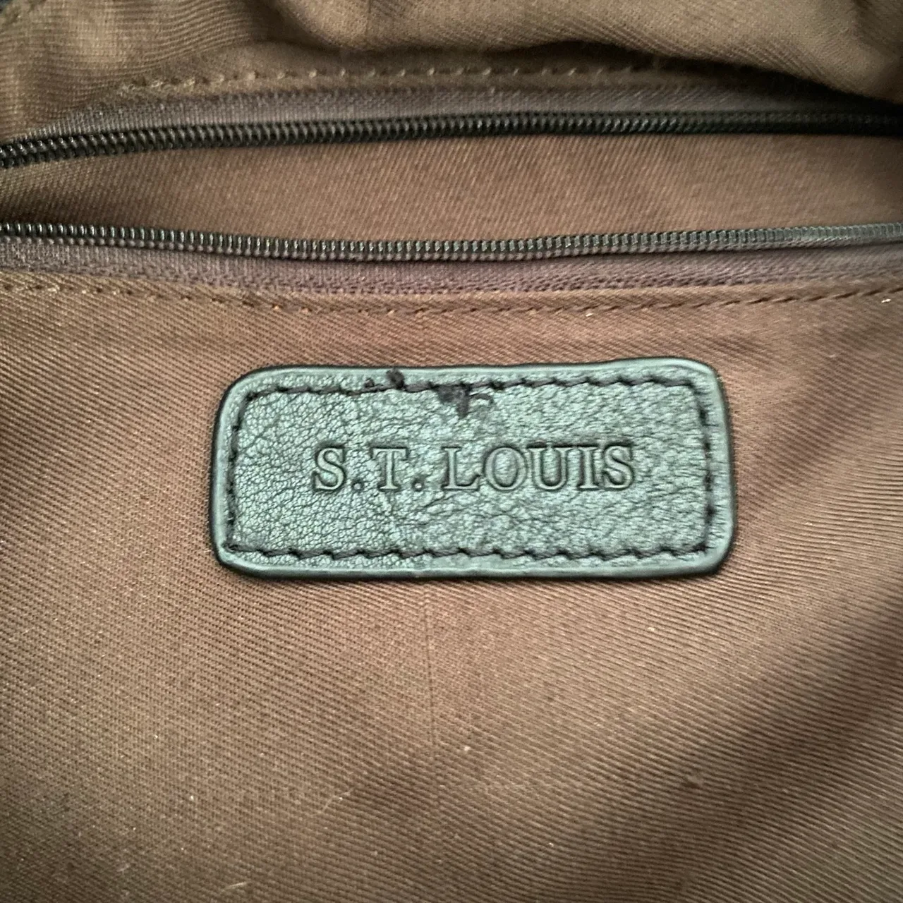 Leather Y2K style hobo bag — photo 7