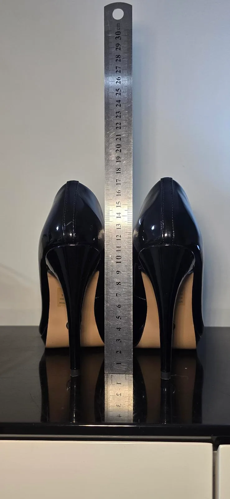 Black Patent High Heel Pumps Elegant Classic Court Shoes – photo 4