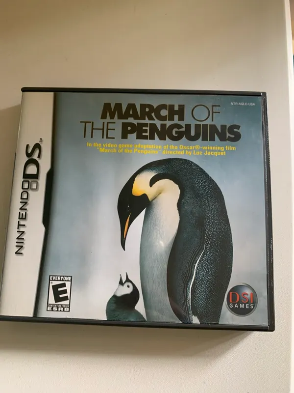 Nintendo DS game- March of the Penguins