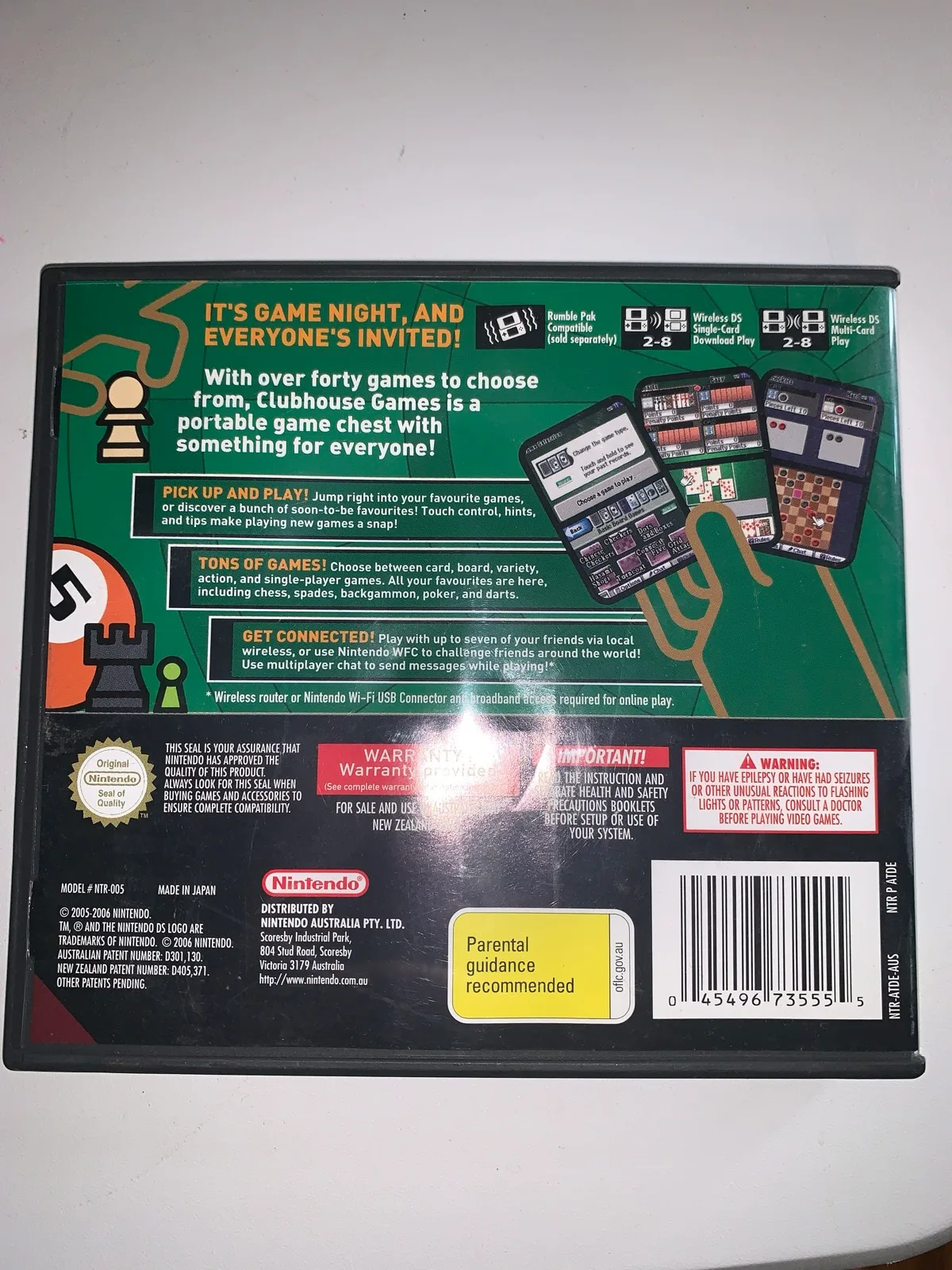Nintendo DS game - Clubhouse Games – photo 2