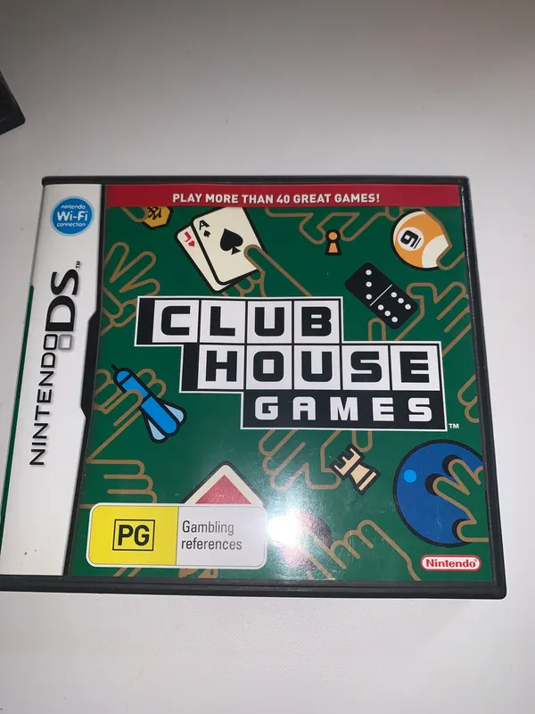 Nintendo DS game - Clubhouse Games