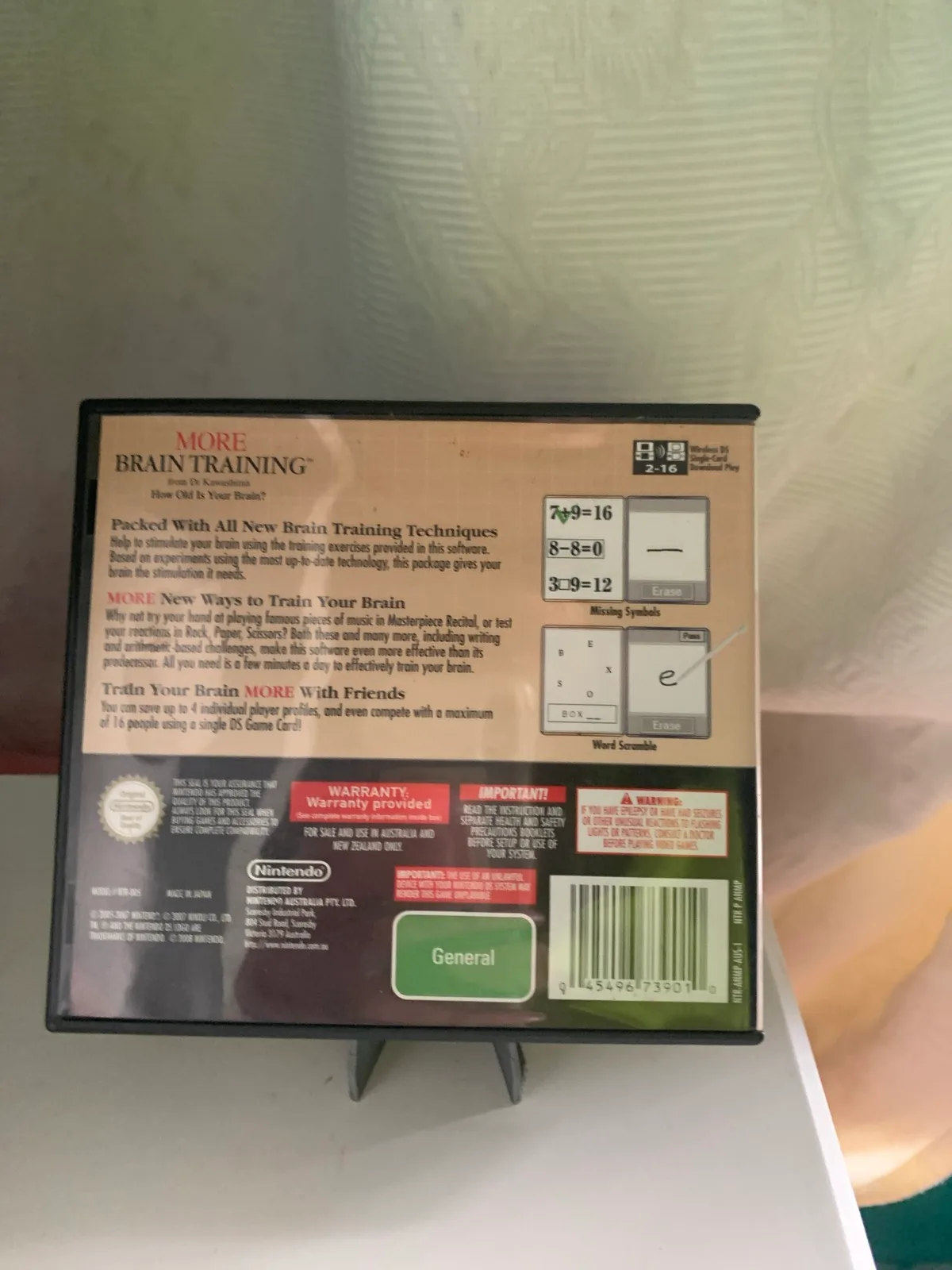 Nintendo DS Game - More brain training – photo 3