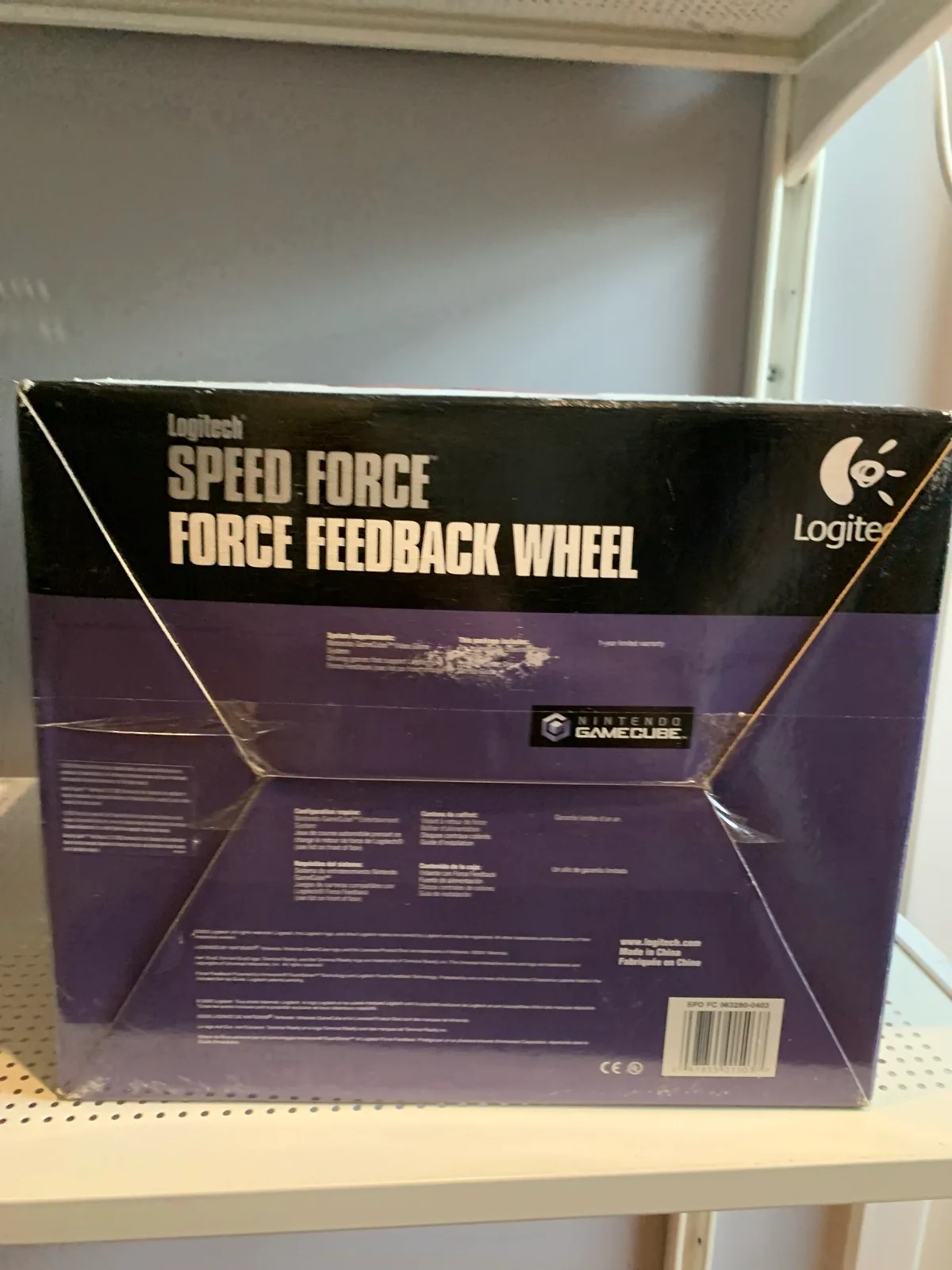 Logitech Force feedback Steering wheel - Gamecube BNIB – photo 5