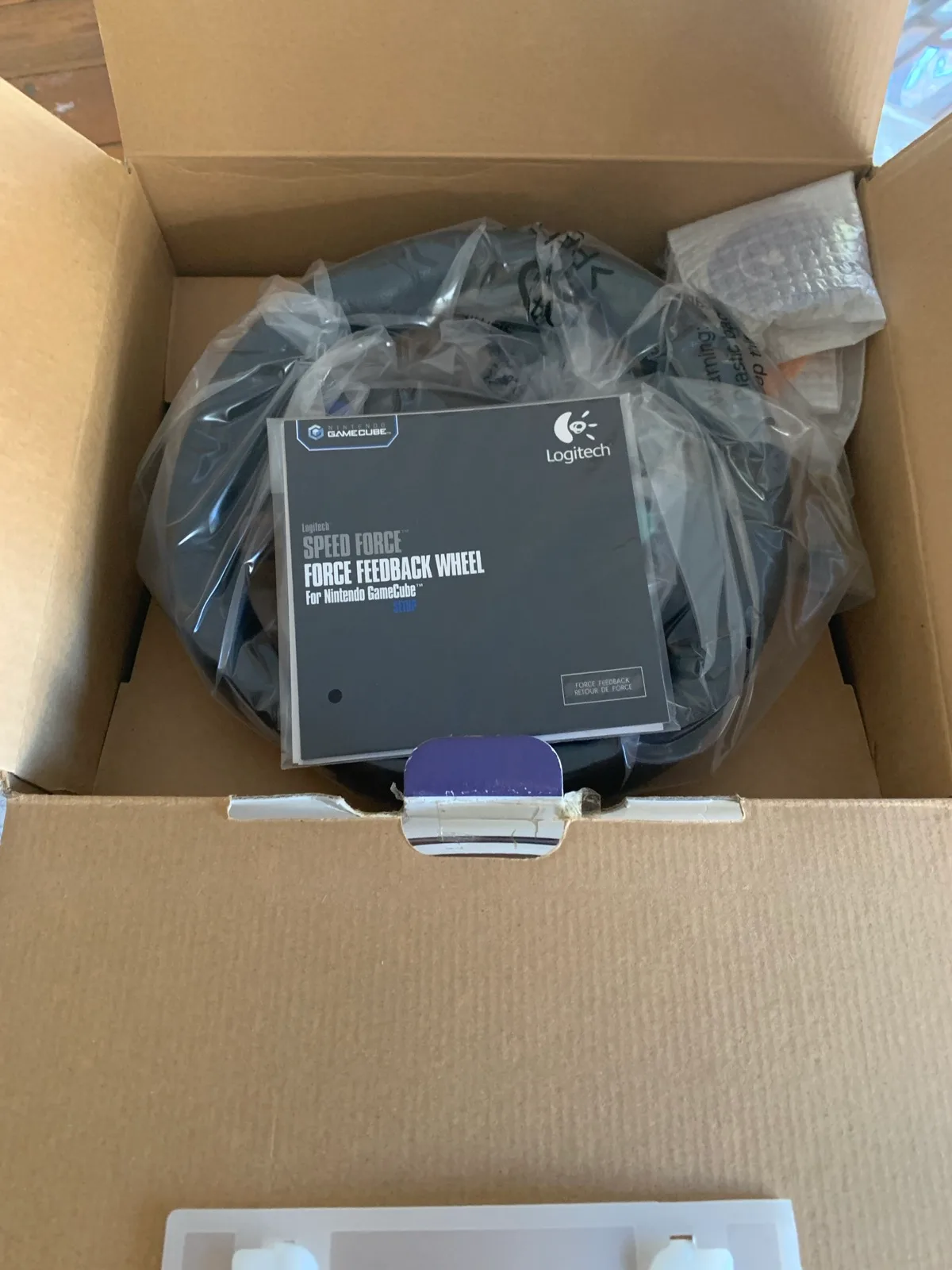 Logitech Force feedback Steering wheel - Gamecube BNIB – photo 6