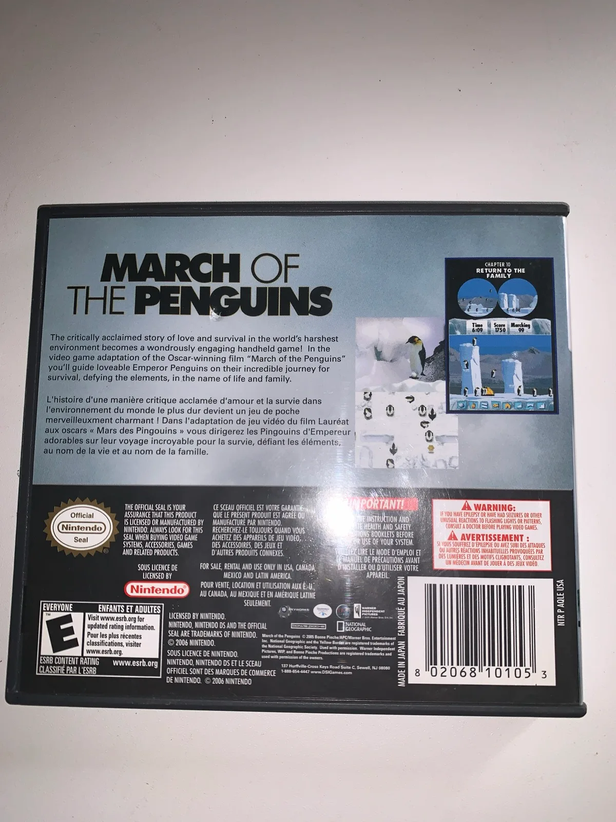 Nintendo DS game- March of the Penguins – photo 2
