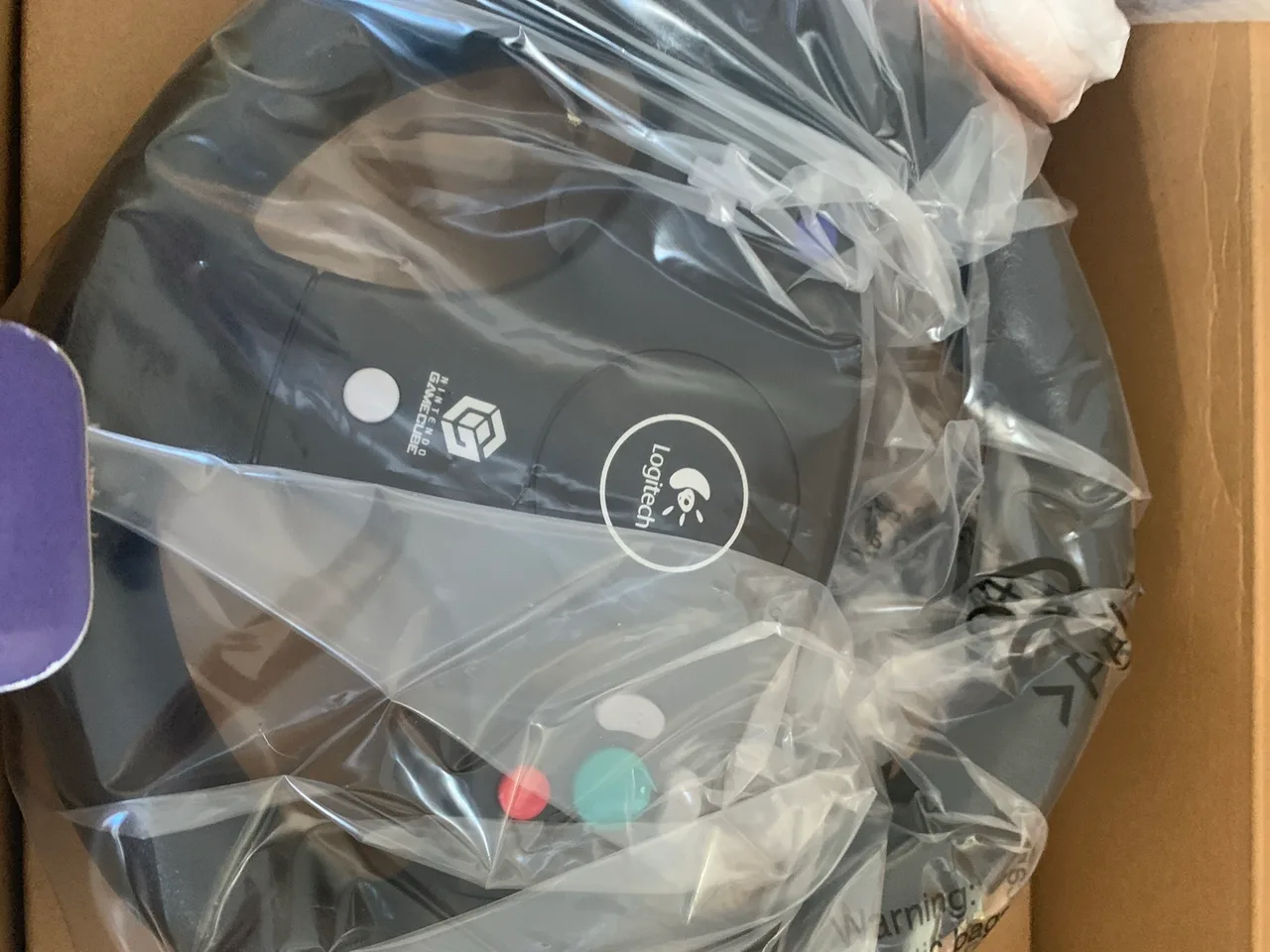Logitech Force feedback Steering wheel - Gamecube BNIB – photo 8