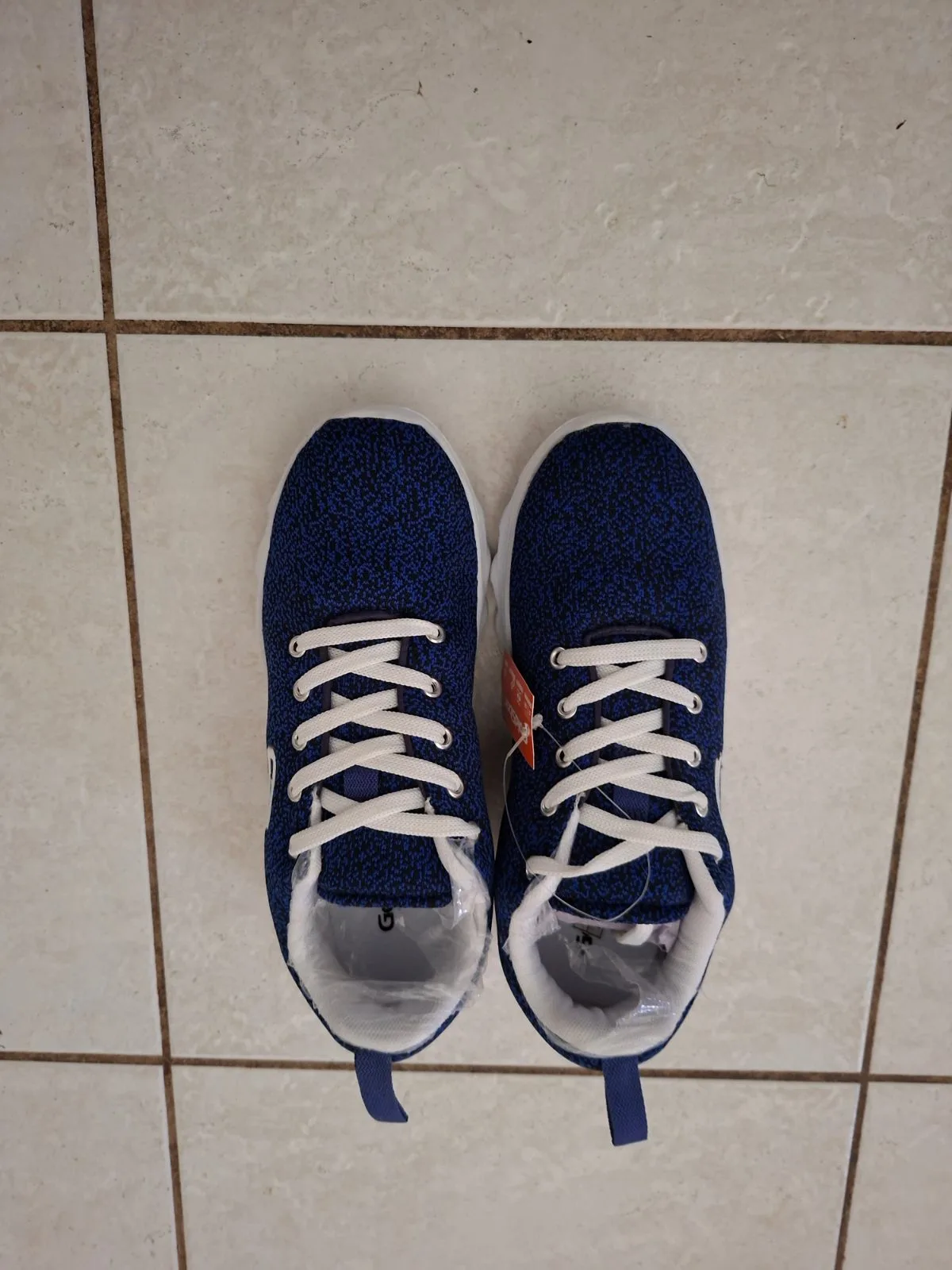 GoldStar Shoes Size 5 Youth Navy Sneakers new – photo 2