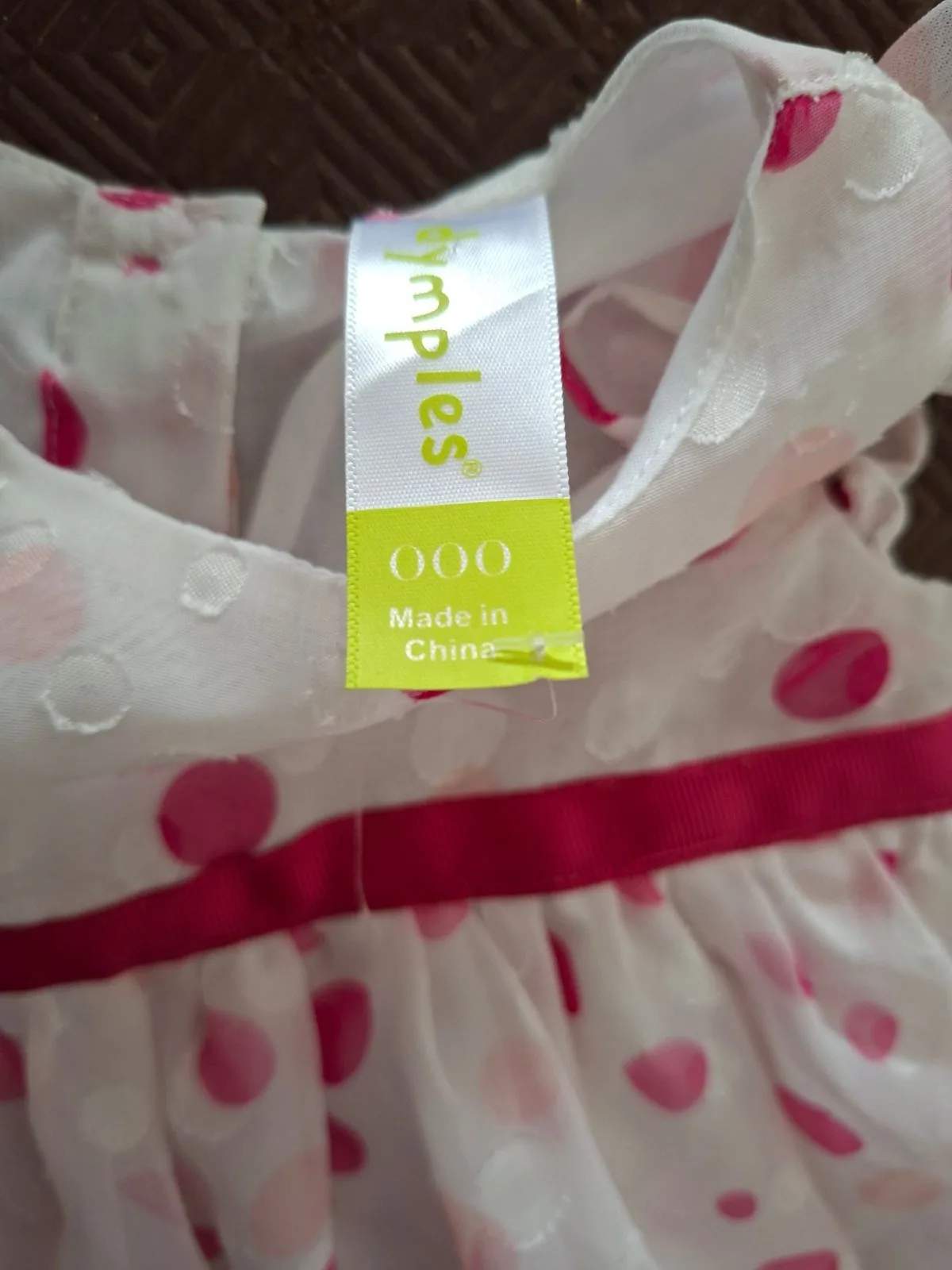 Dymples Dress Baby Size 000 – photo 2