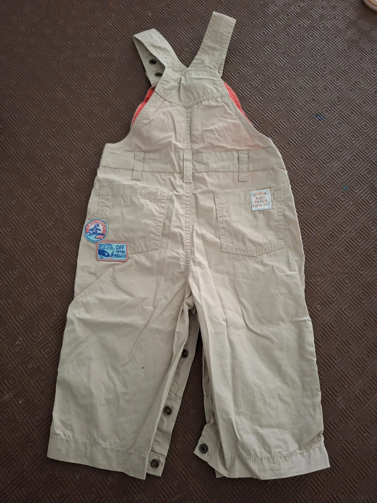 Pumpkin Patch overalls size 1 12-18 months – photo 4
