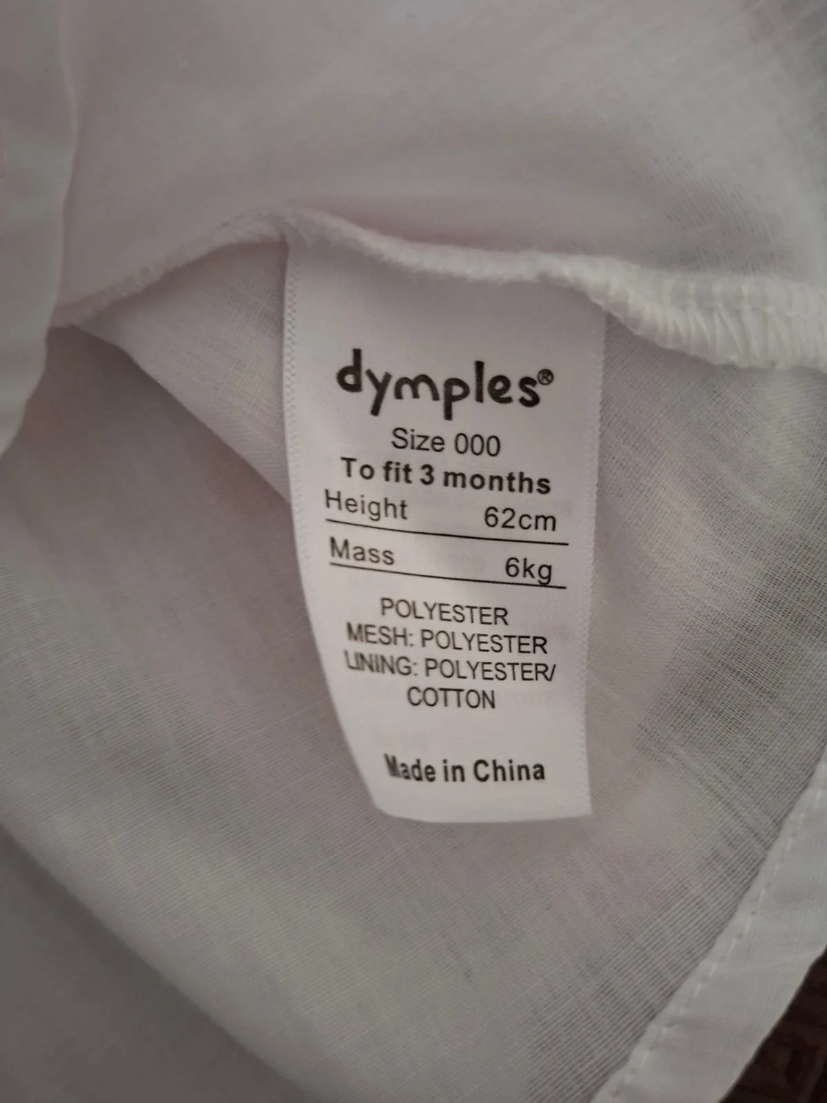 Dymples Dress Baby Size 000 – photo 3