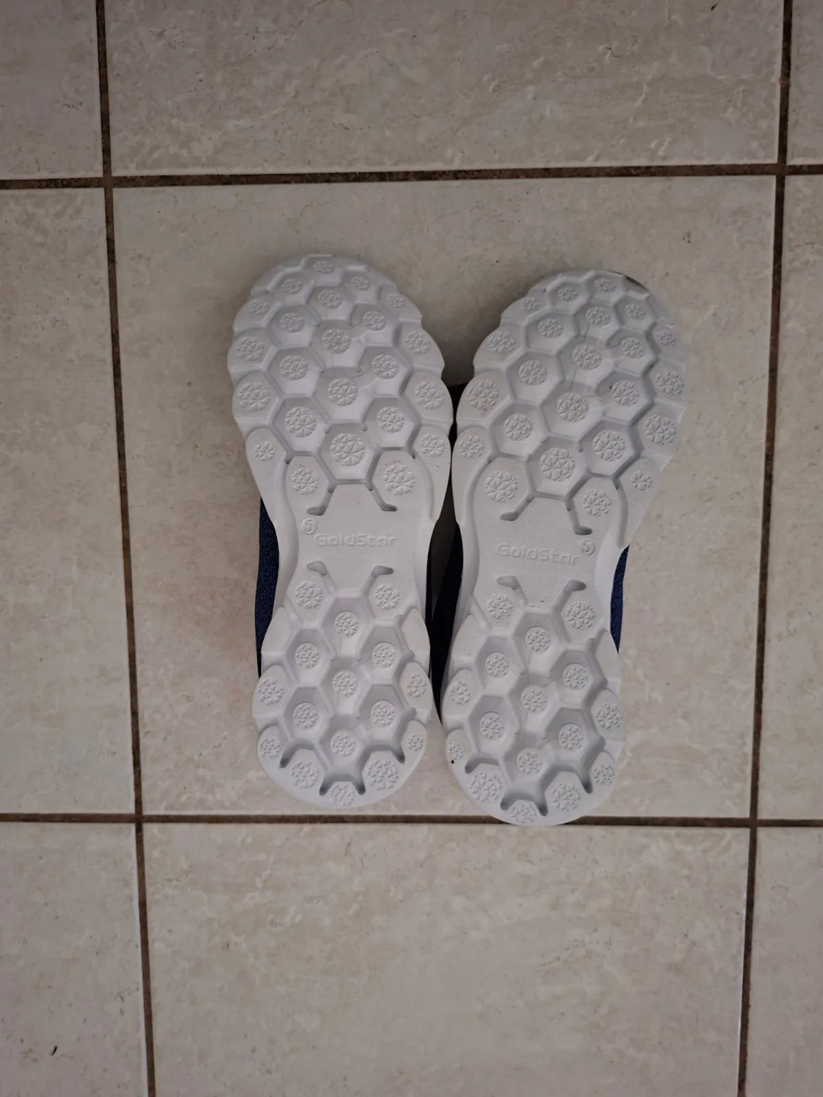GoldStar Shoes Size 5 Youth Navy Sneakers new – photo 4