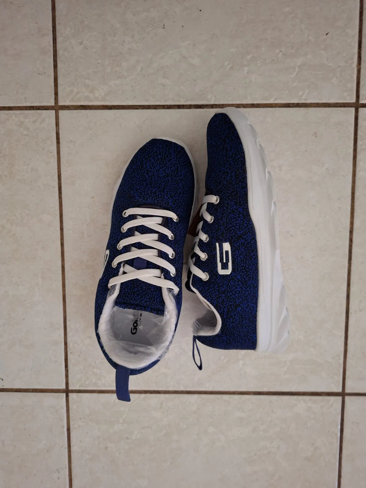 GoldStar Shoes Size 5 Youth Navy Sneakers new – photo 3