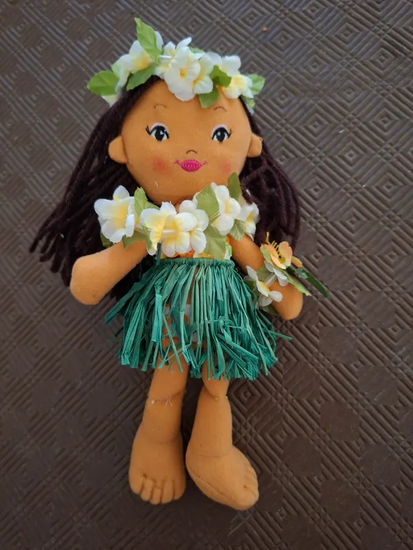 Hawaiian Girl Hula Plush