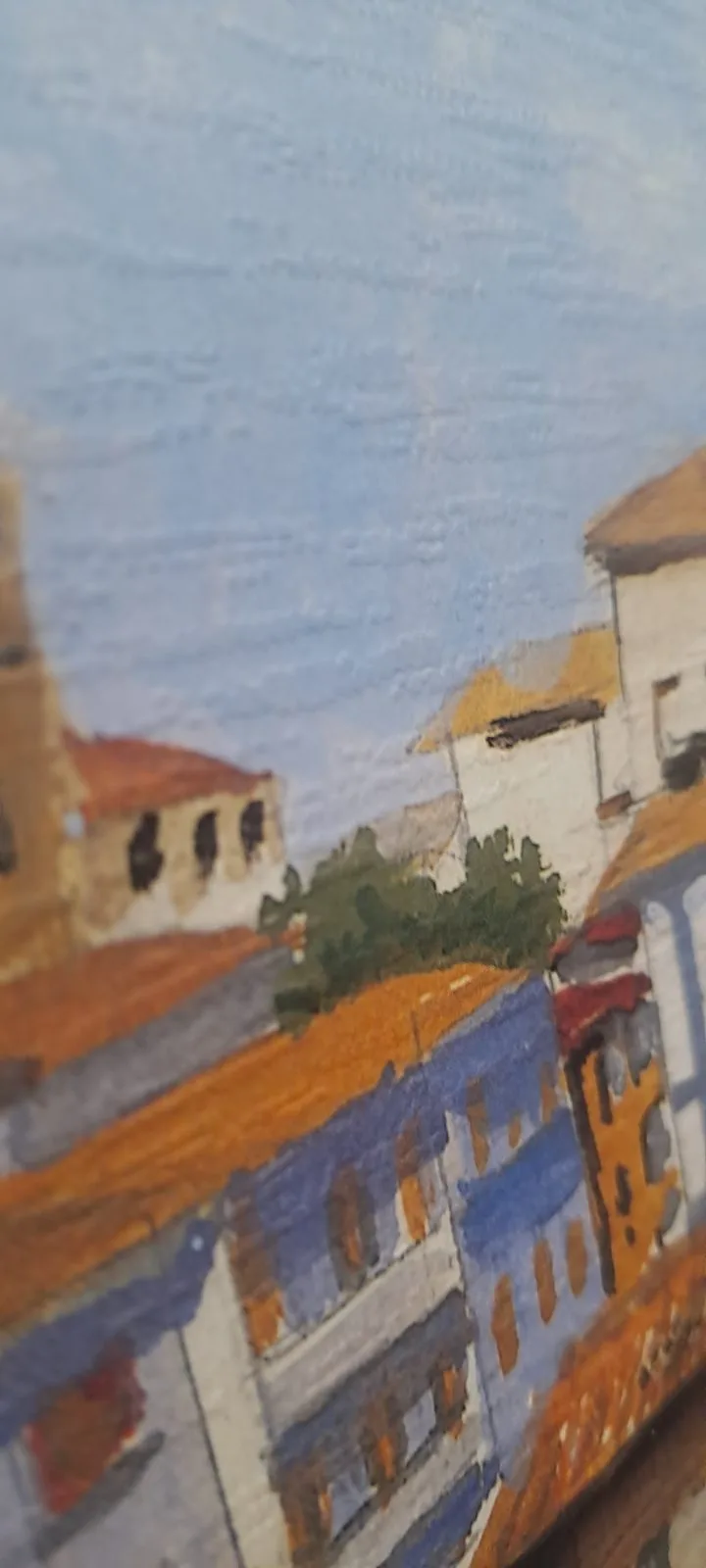Original B. Cerutti Felugo Italian Painting – Ponte Vecchio Florence – Signed & — photo 5
