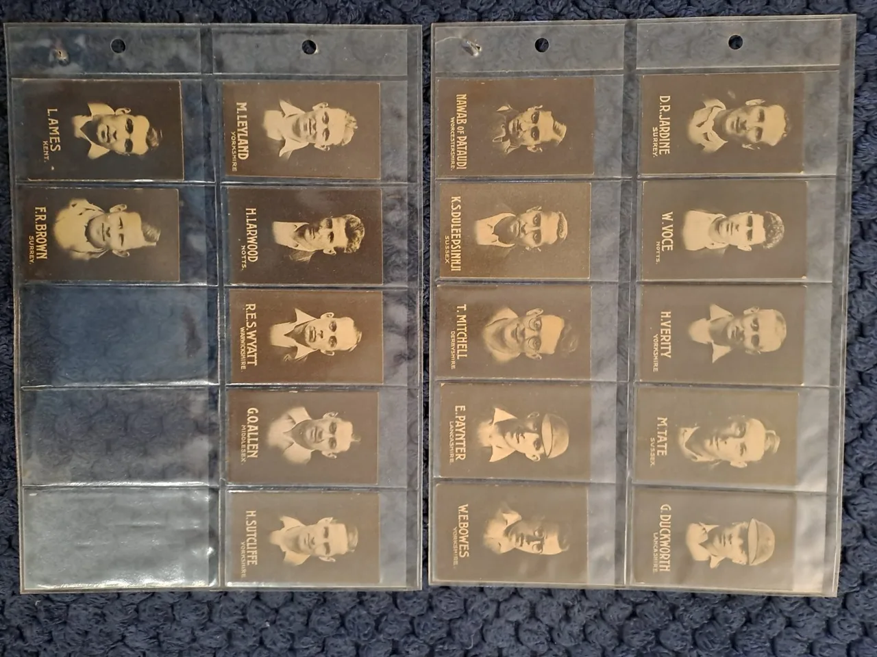 Vintage Giant Brand Licorice Cricket Card Set – 1930s English Cricketers — photo 4