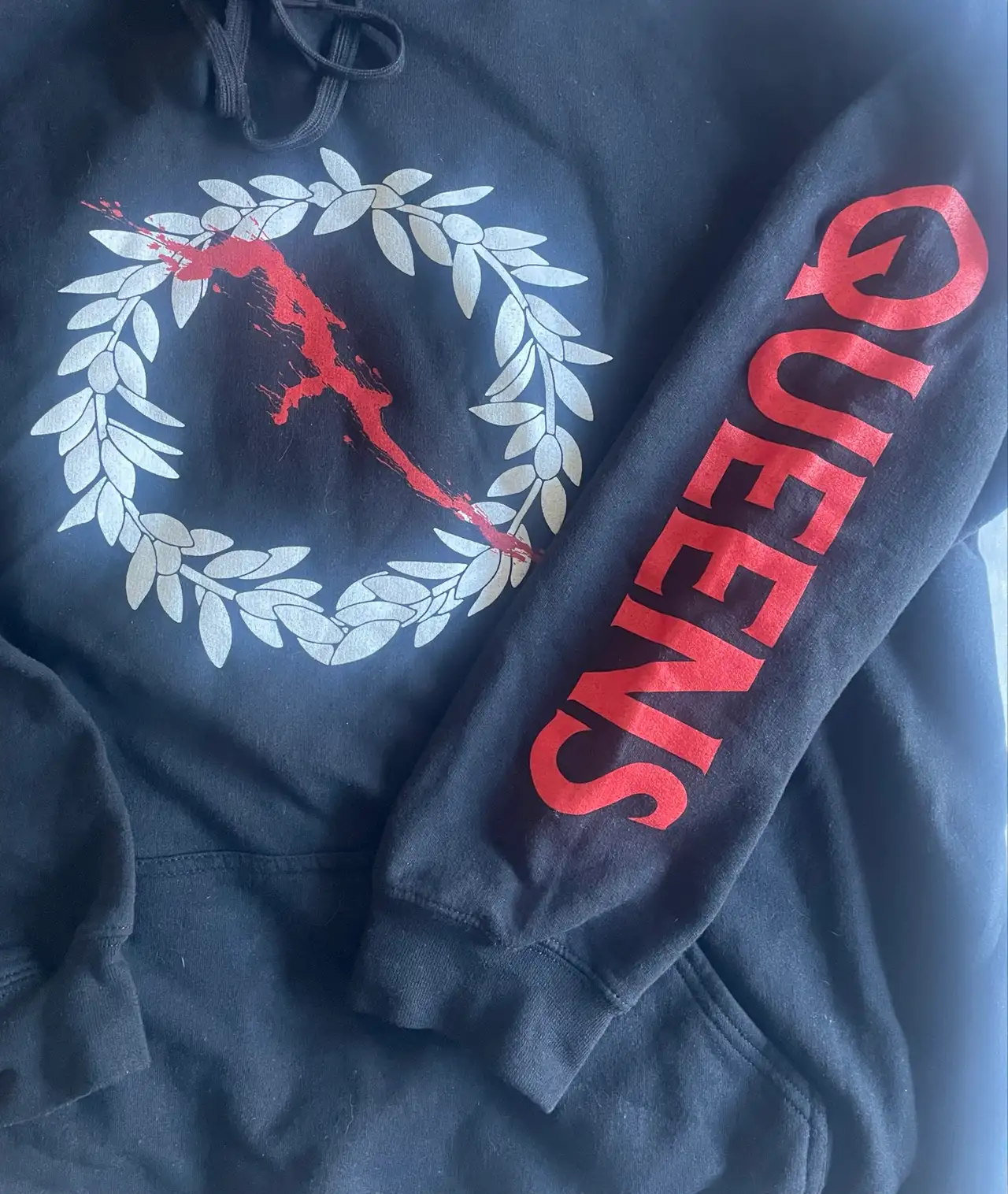 Queens of the Stone Age - The End is Nero hoodie, size 2XL – photo 2