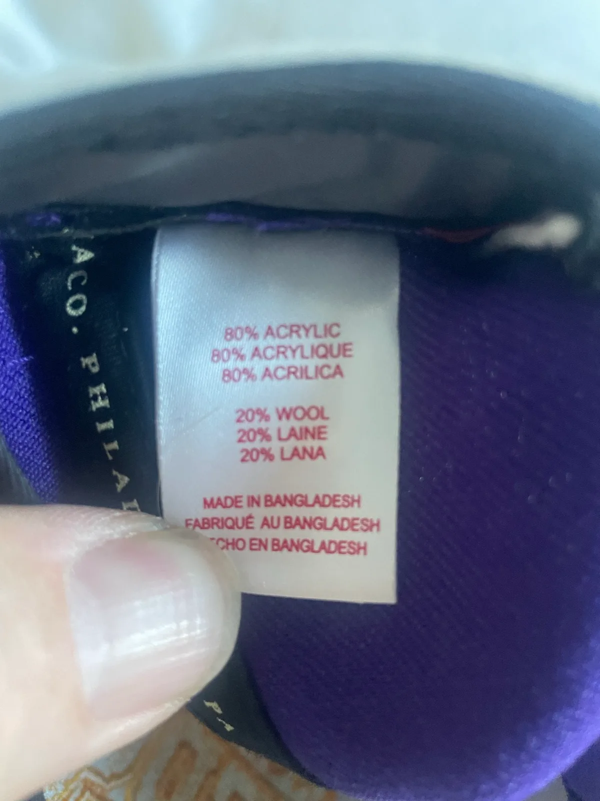 L.A. Lakers SnapBack cap, Mitchell & Ness, new with tags – photo 6