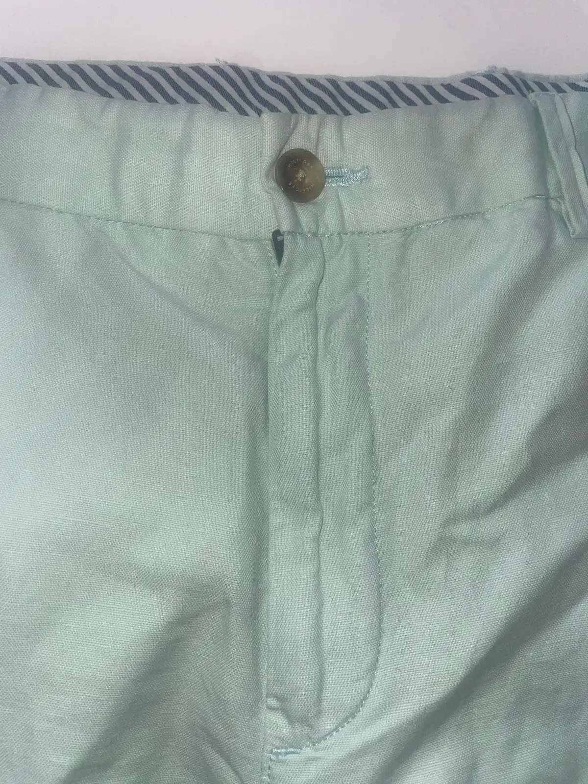 Tommy Hilfiger shorts, mint green, size W40” – photo 2