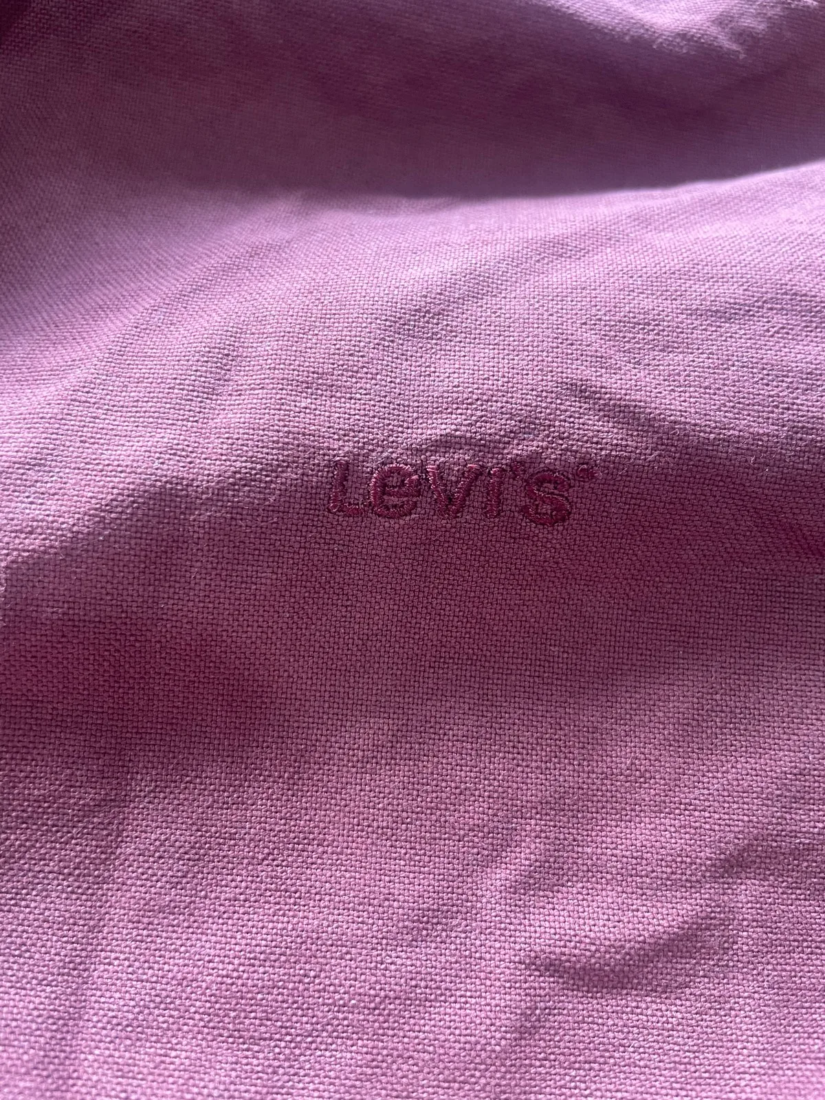 Levi’s Maroon Long Sleeve Shirt – photo 2