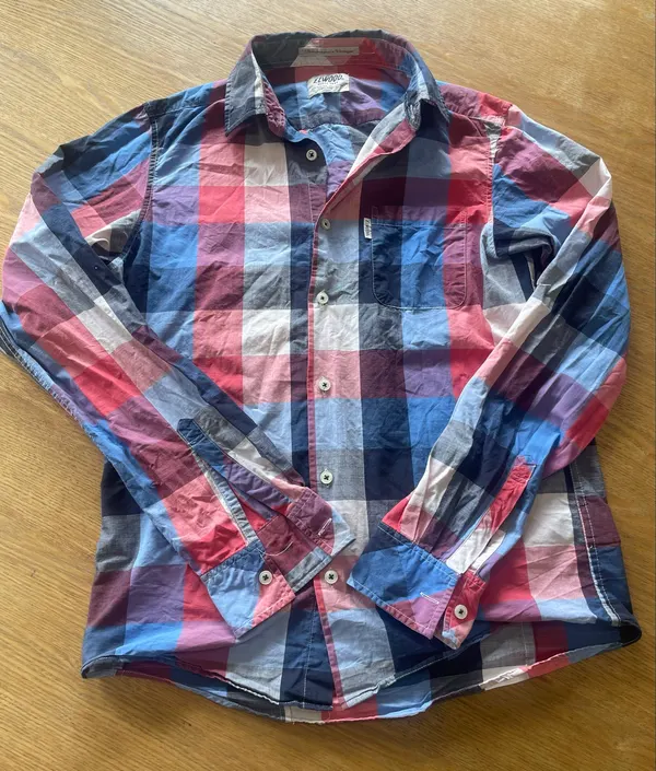 Elwood long sleeve men’s shirt, size M