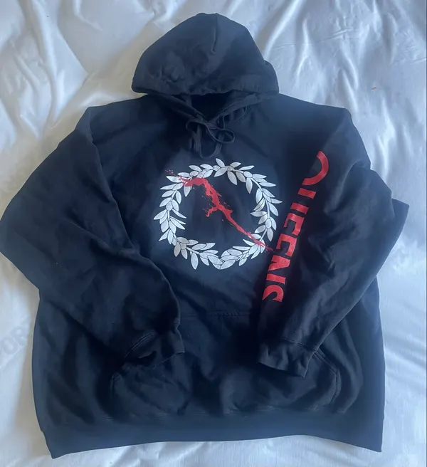 Queens of the Stone Age - The End is Nero hoodie, size 2XL