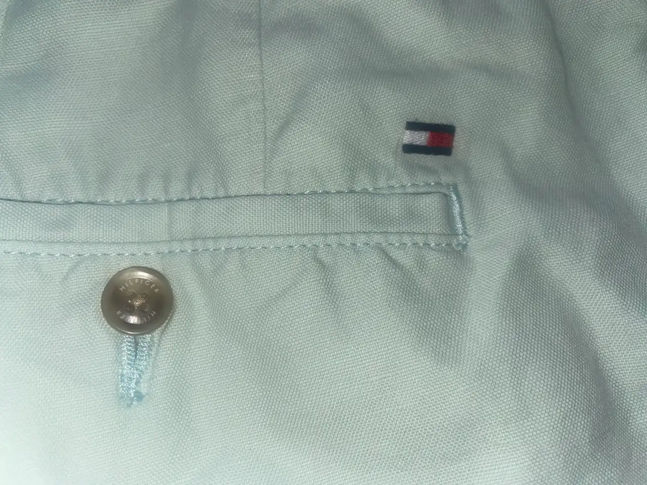 Tommy Hilfiger shorts, mint green, size W40” – photo 6