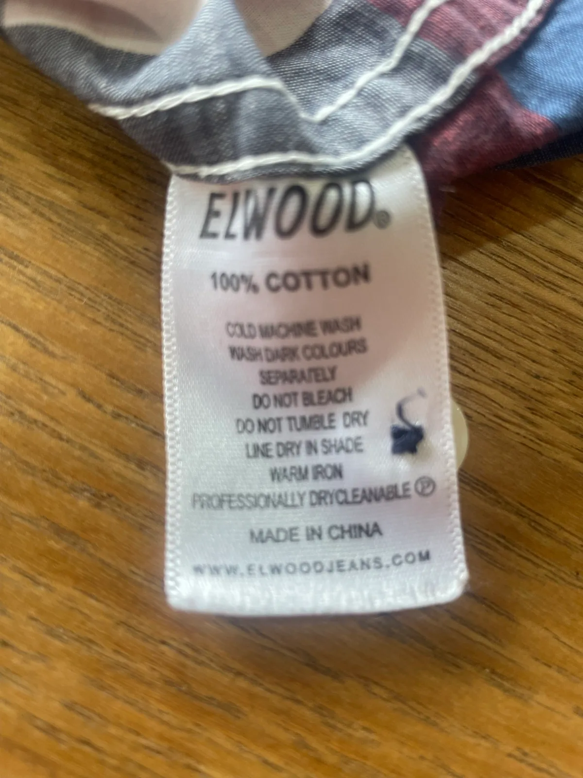 Elwood long sleeve men’s shirt, size M – photo 7