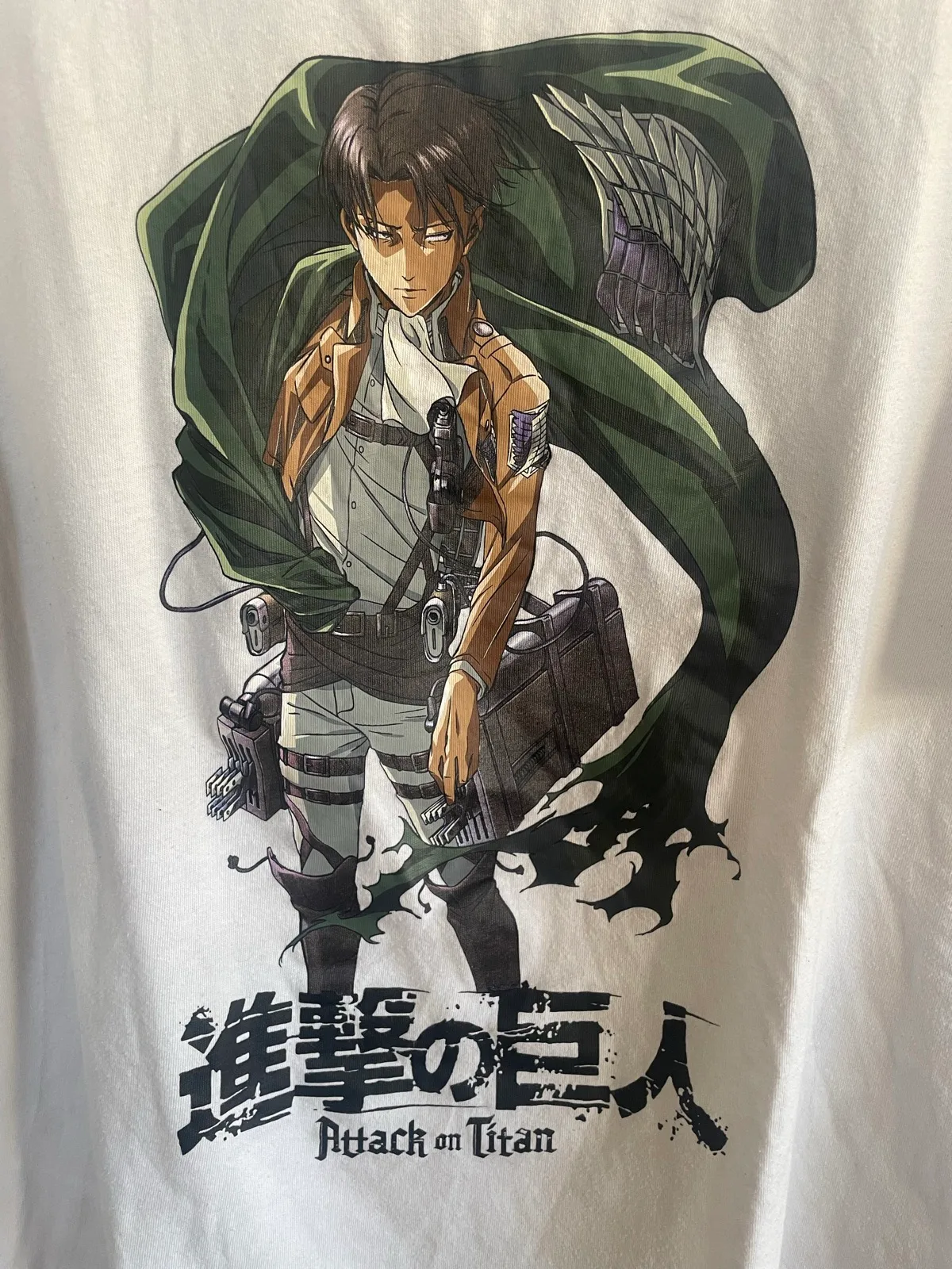 Attack On Titan Levi Tshirt Size XL — photo 2