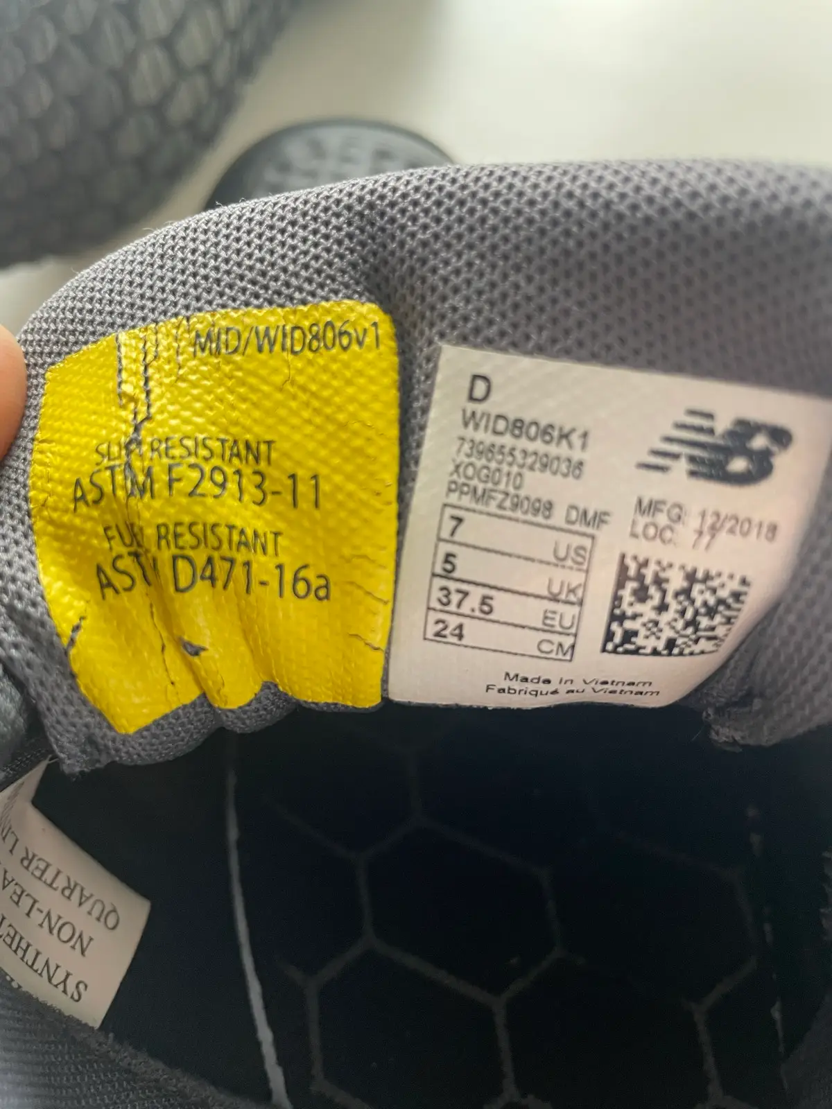New Balance Women’s 806v1 Industrial Slip-Resistant Sole – photo 7