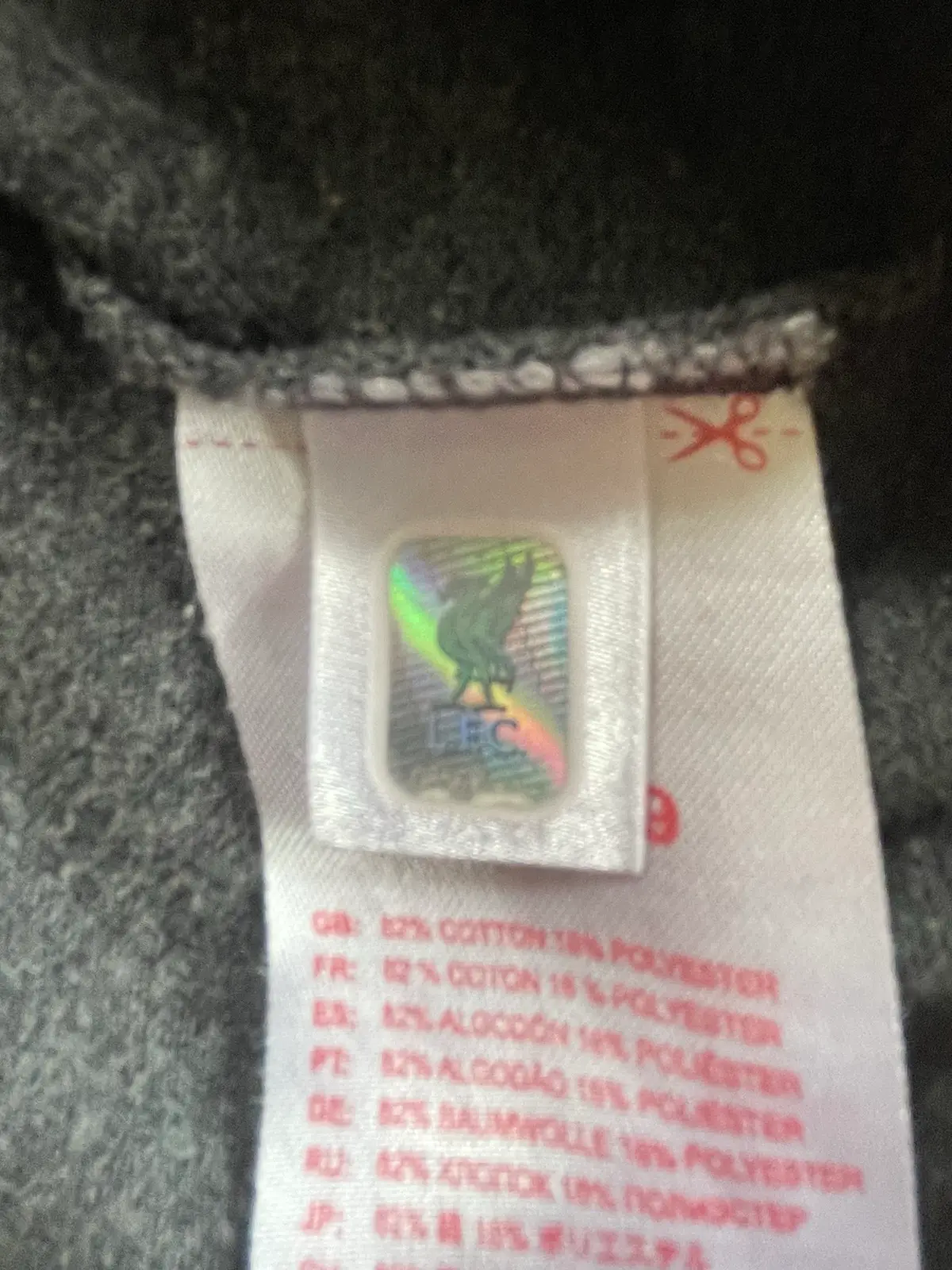Liverpool FC grey polo shirt, size L – photo 6