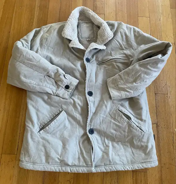 Vintage Rip Curl Sherpa Lined Jacket, Size L