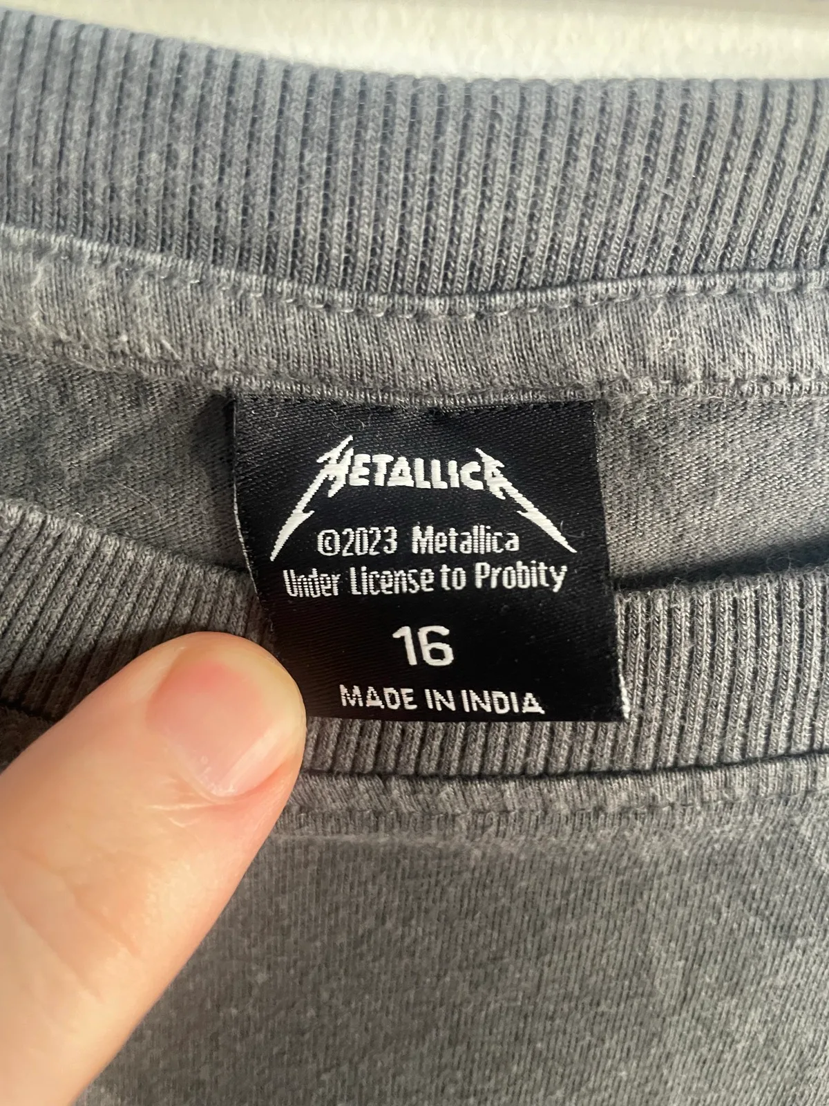 Metallica “Sad But True” 2023 Reproduction Tshirt — photo 2