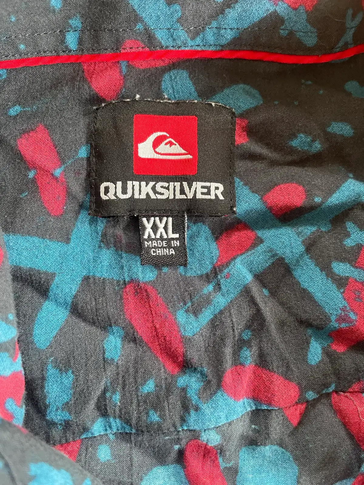 Quiksilver men’s short sleeve shirt, size XXL – photo 2