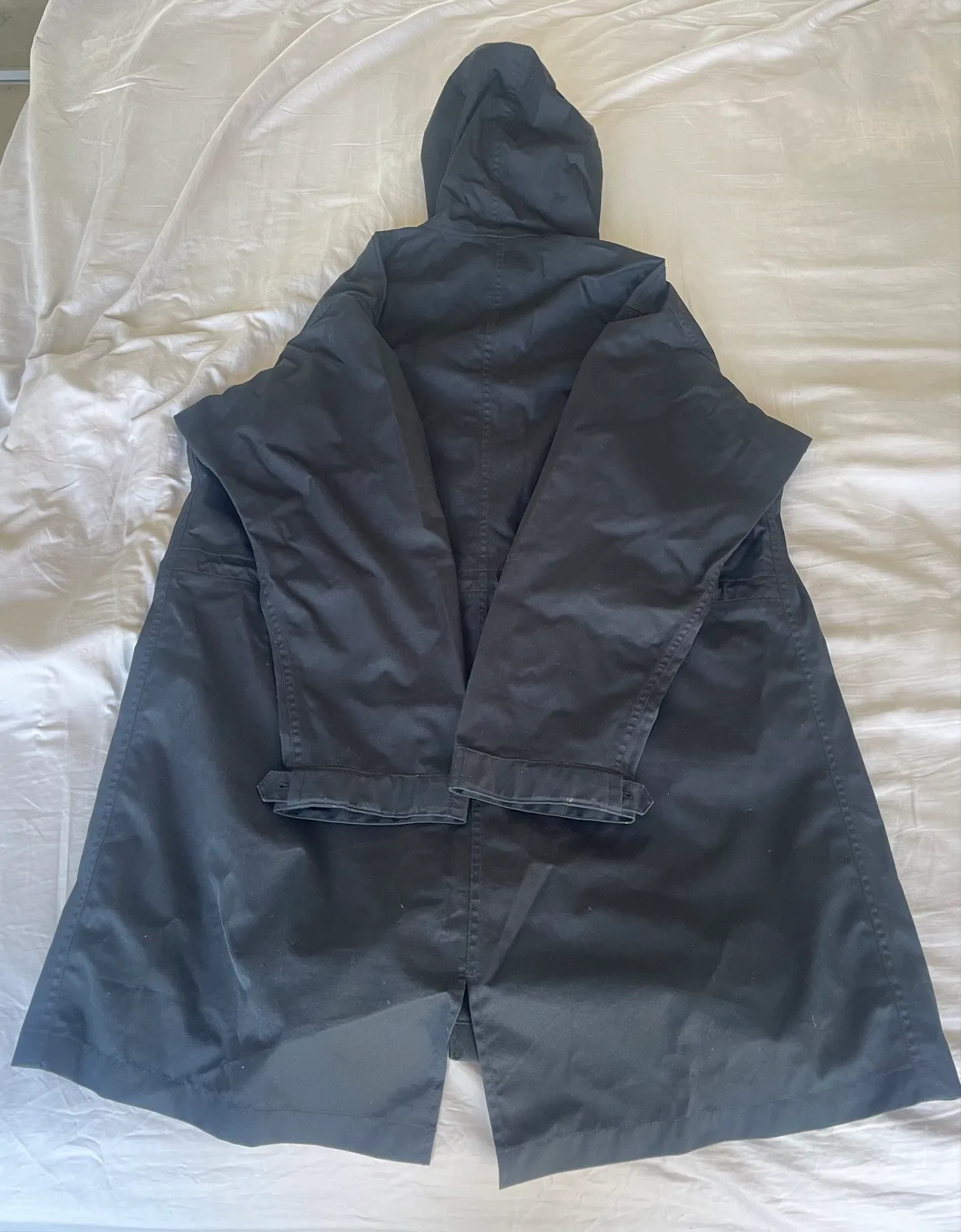 Uni Qlo Waterproof Men’s Trench Coat Long Size L – photo 6