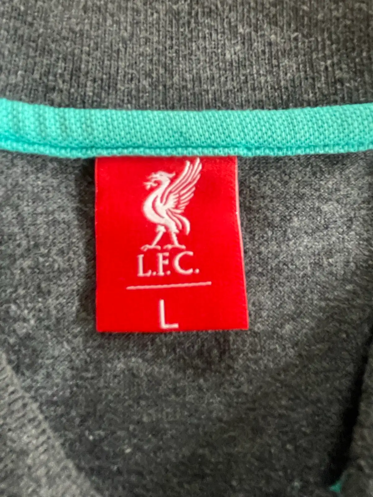 Liverpool FC grey polo shirt, size L – photo 4