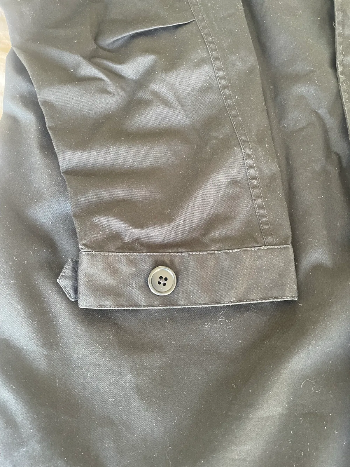 Uni Qlo Waterproof Men’s Trench Coat Long Size L – photo 3